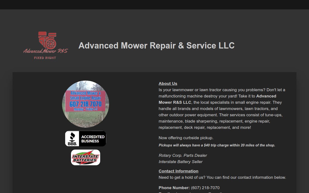Advanced Mower R&S